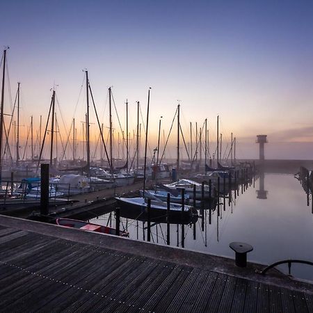 Apartmenthaus Hafenspitze Ap 5 - am Yachthafen 5 - Blickrichtung offenes MeerStrandpromenade Eckernförde Exterior foto